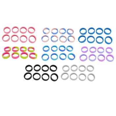 8Pcs Luggage Suitcase Wheels Cover Carry On Silicone Silent Noise Reduction Protector