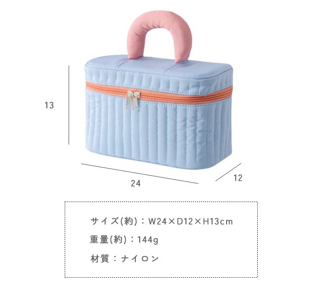 GPT Vanity Cosmetic Large Capacity with Makeup and Small Stylish Purple [Suitcase Company] Pouch, Pouch, Dividers, Tools, Cosmetics, Items, Women's,