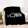 Red Tree Forest Logo Flannel Blanket-Soft and Suitable for Sofas,Beds,Offices,Travel,All Seasons,Great Gift for Holidays and Birthdays.