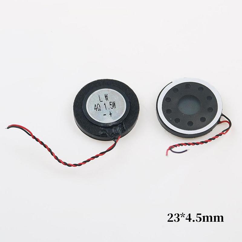 2PCS 13mm 15mm 16mm 18mm 18 20 23 26 28 30 MM Mini Speaker Round Runway Loudspeaker 8Ohm 0.5W For MP4 Toys Cellphone Small Audio
