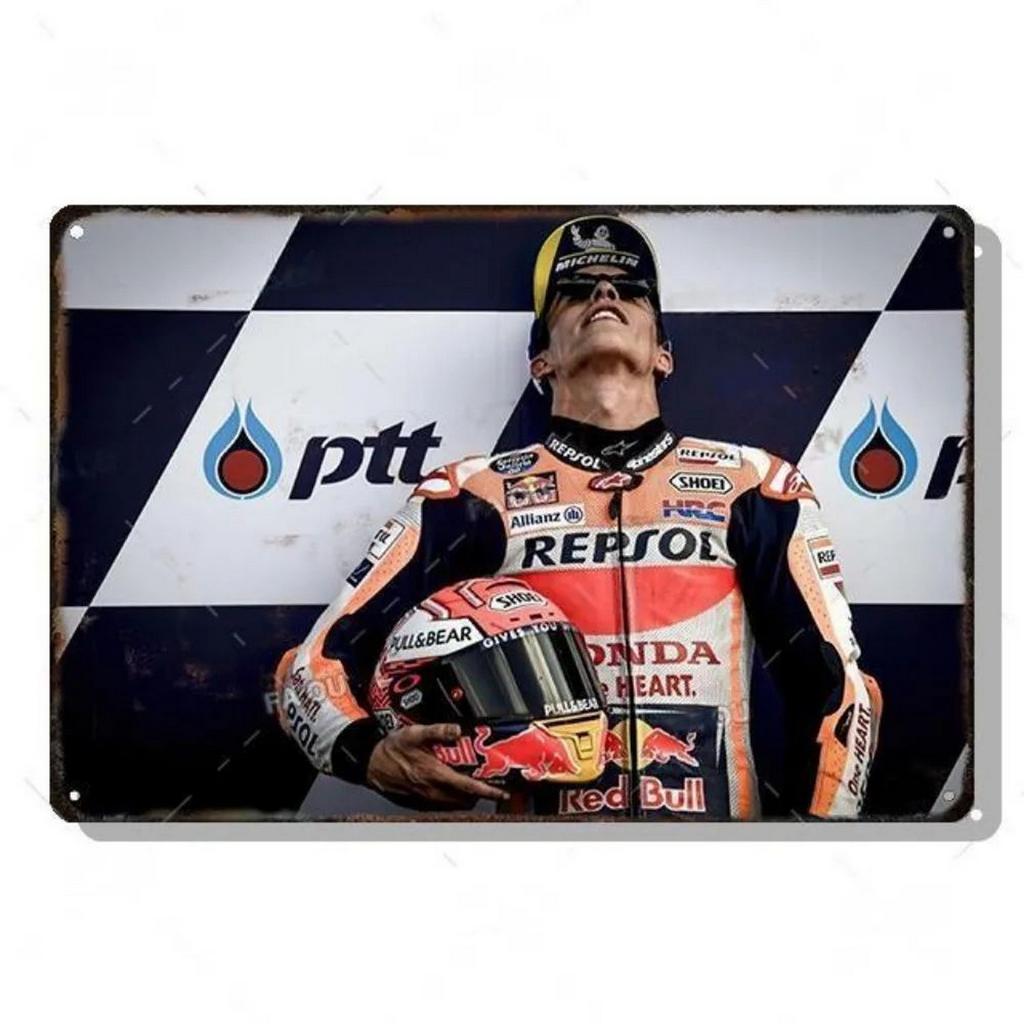 Decor Auto Vintage Metal Signs Tin Sign Motorcycle Racing Funny Poster Decor for Garage Bar Pub Club Man Cave Wall Decoration
