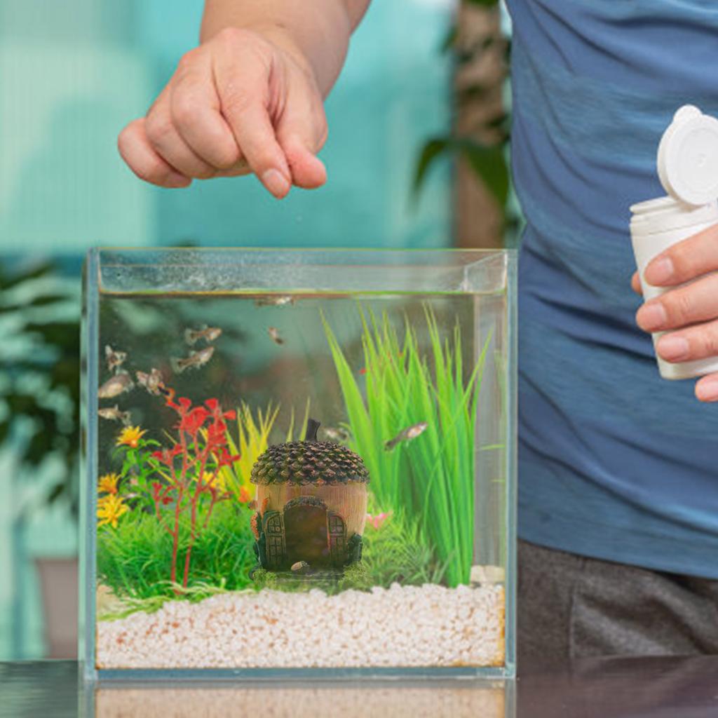 Aquariums Landscape House Resin Aquariums Decorations Art Crafts Terrarium Habitat Ornaments Photo Props