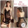 Women's Plus Size Lace Pearl Chain Sheer Mesh Sleep Dress Lingerie Set