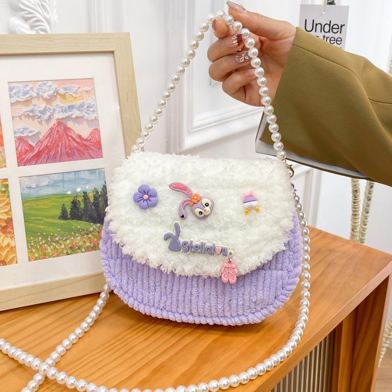 Handmade Knitted Cat & Dog Crossbody Bag DIY Kit - Plush Gift for Girlfriend