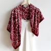 2025 90*90cm Printed Square Scarf Thin Breathable Sunscreen Shawl Casual Outdoor Windproof Head Wrap for Women Ribbon Headband