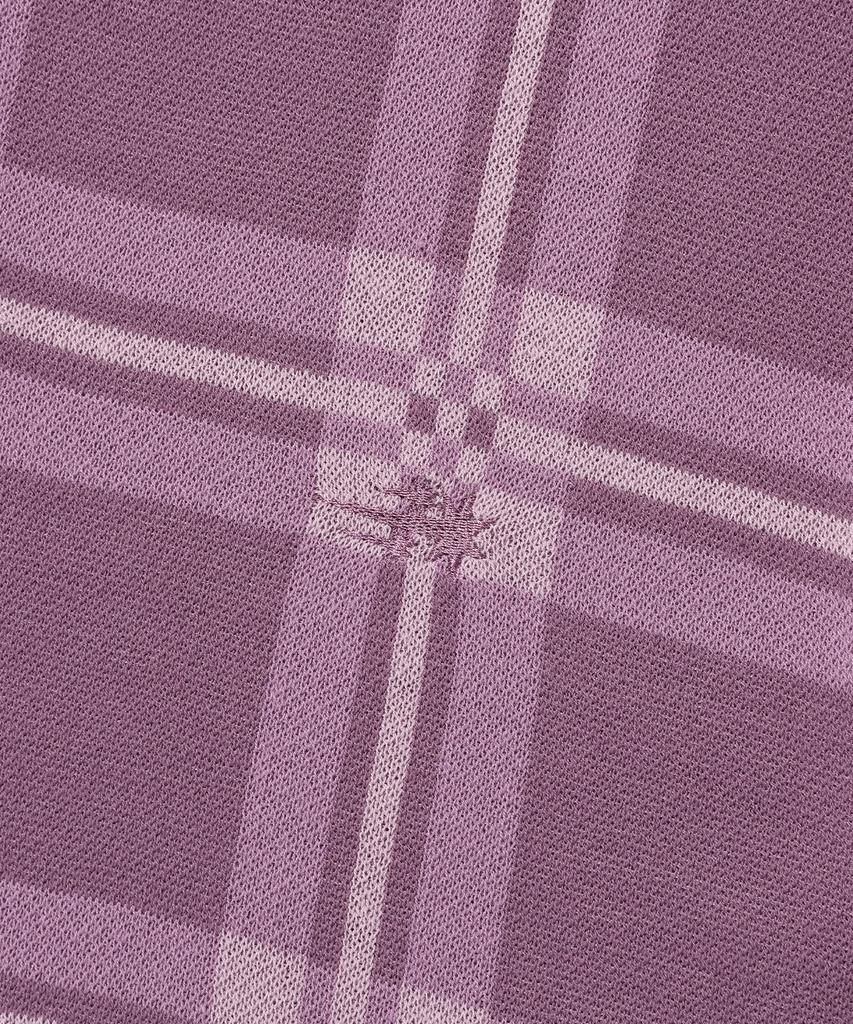 NICEGHOSTCLUB Check Pk Half Knit_Purple(Ng2Emuk640A)