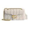 Tabby Nappa Leather Crossbody Bag , Shoulder Bag Medium Women's White (Unisex) Crossbody Bags CP150 B4HA