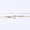 TIFFANY&Co. [Excellent Condition] AG925 Elsa Peretti Diamonds by the Yard Single Diamond Pendant Necklace SilverUsed