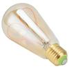 Vintage Light Bulb E27 4W High Light Transmittance Flexible Spiral Filament Adjustable Brightness Warm Light LED Bulb