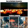 Camping Light Rechargeable Emergency Lamp Outdoor Portable Lanterns with Hook for Tents Battery Bulb