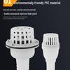 Plastic Water Pump Foot Valve with Check Valve and Filter Screen
