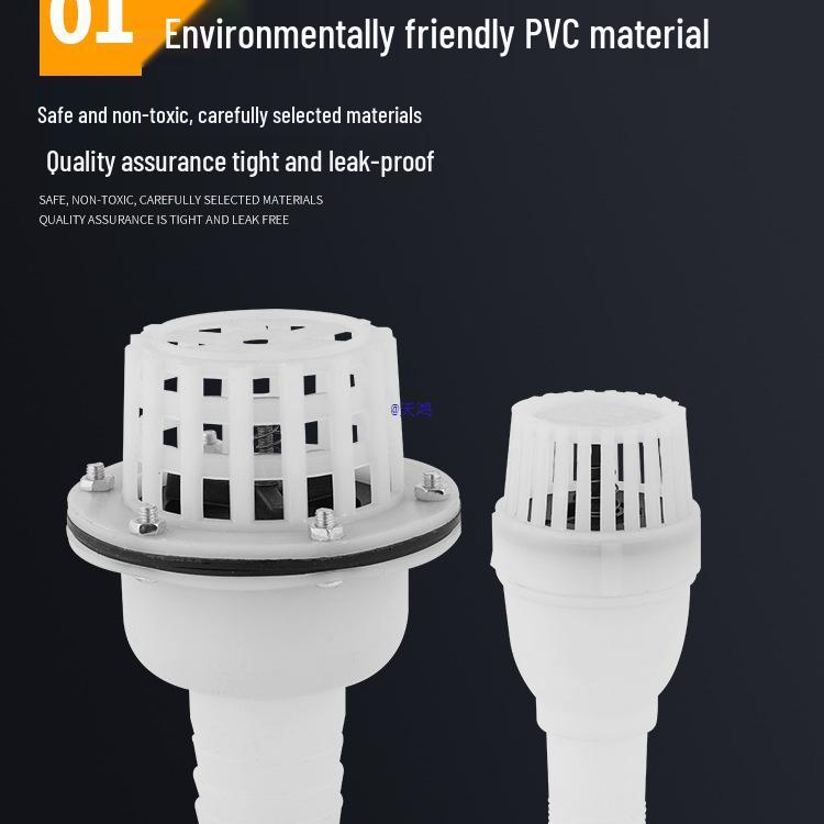 Plastic Water Pump Foot Valve with Check Valve and Filter Screen