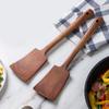Non-Stick Wooden Spatula; Wooden Spatula For Home Kitchen; Anti-Scalding Spatula Kitchen Utensils