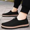 Shoes Men's Casual Shoes Summer New One-pedal Old Beijing Cloth Shoes Fly-woven Breathable Non-smelly Foot Versatile Men's Shoes