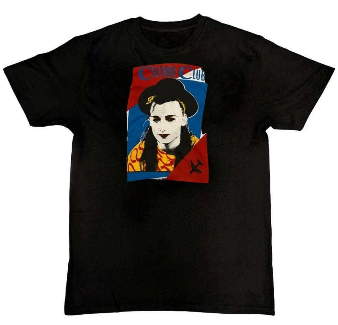Vintage 1987 Boy George Cultural Club Mens T-Shirt S