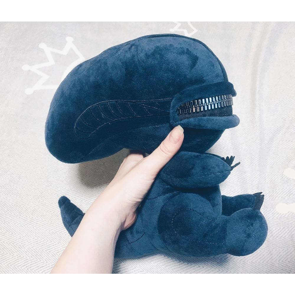 Păpuși de pluș Nou Extraterestru Xenomorf în Formă de Gură cu Fermoar Modă Kawaii Perne Umplute Jucării Ornamente de Cameră Desen Animat Cadou Surpriză