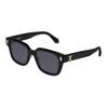Louis Vuitton Graviertes Logo Unregelmäßige Form Sonnenbrille Unisex Sonnenbrille Schwarz Z2063U