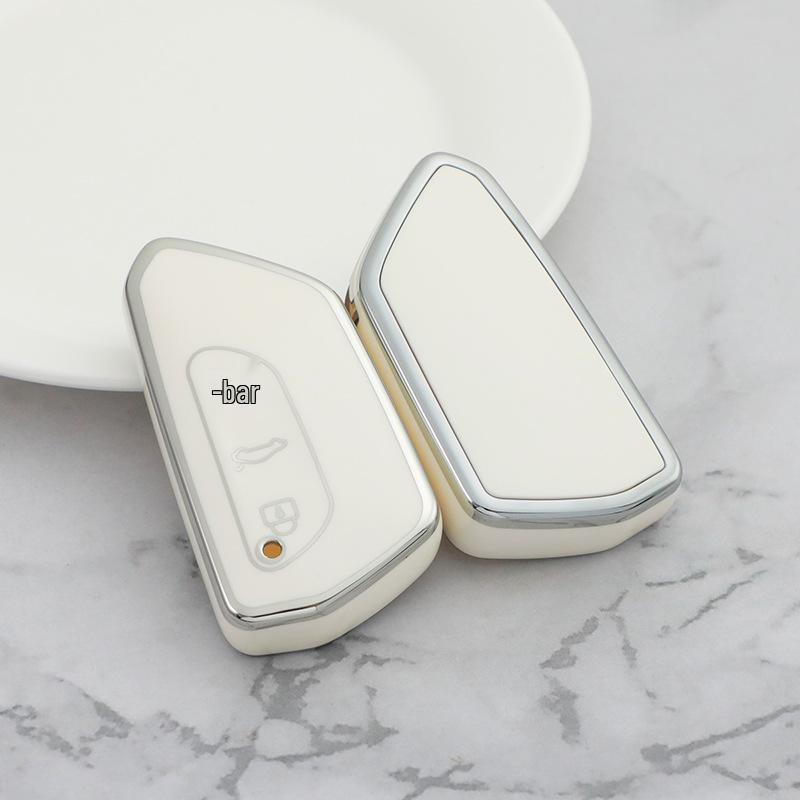 Ultra-Dünne TPU Schlüsselhülle für Volkswagen: Passend für Lamando, Teramont, ID.4 X, Viloran, Lanjing, ID.3/ID.6 X, Golf - Unisex