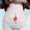 20 Blatt Wasserdichte Temporäre Blumen Schmetterling Tattoo Aufkleber Frauen Kunst Sexy Abnehmbare Männer Körperaufkleber Langlebig