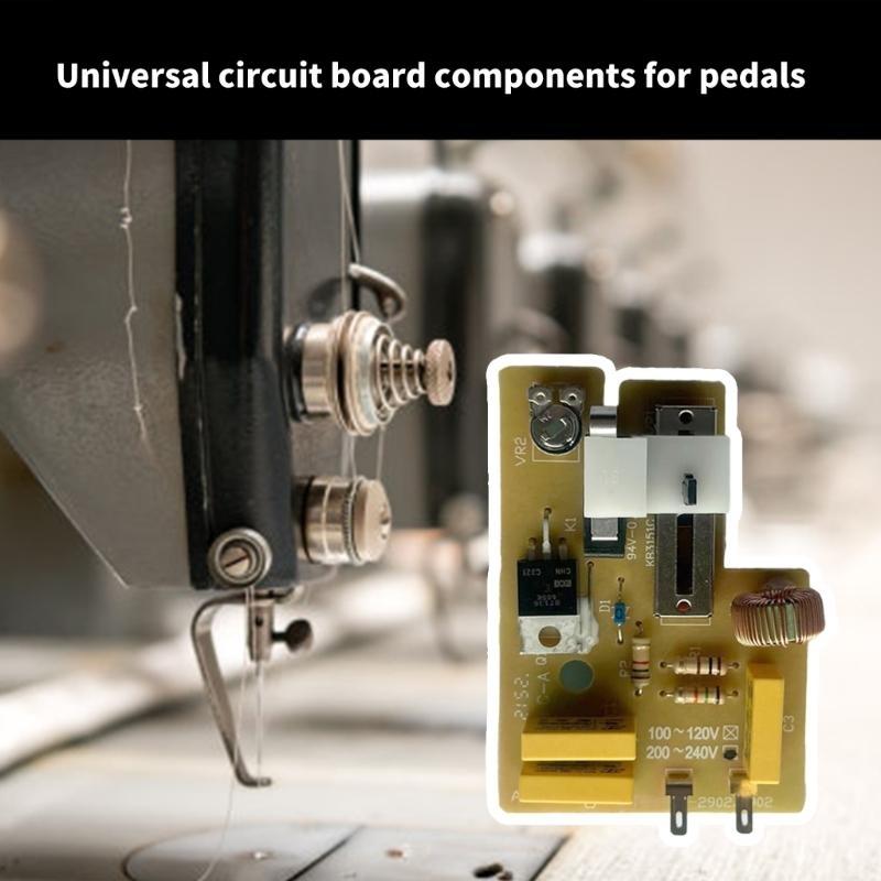 Nähfußpedal Steuerplatine Einfache Installation Metallpedal Platine für Nähmaschinen Zubehör