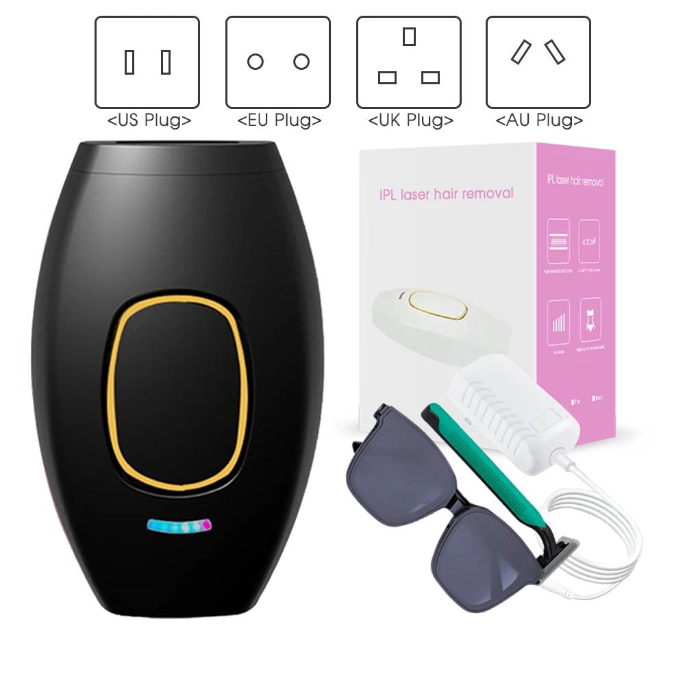 5 Gears IPL Epilator 500,000 Flashes Body Pubic Bikinis Laser Pulses Hair Removal for Women Depilator Shavers Home Use Devices R