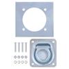 VidaXL Anneau d'arrimage pour remorque 8 pcs Acier galvanisé 2000 kg