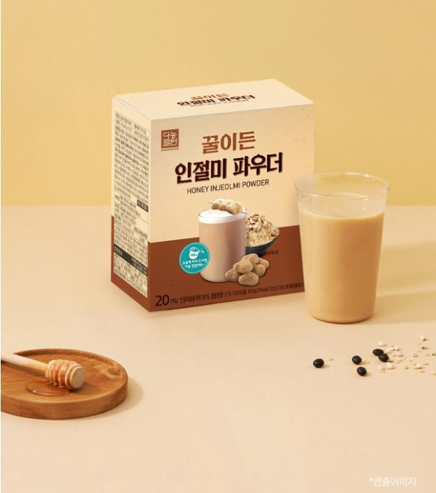 Sulbing Honey Injeolmi Latte Instant Mix 20 Sticks