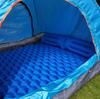 Single-person Tourist Inflatable Mattress with Built-in Pump