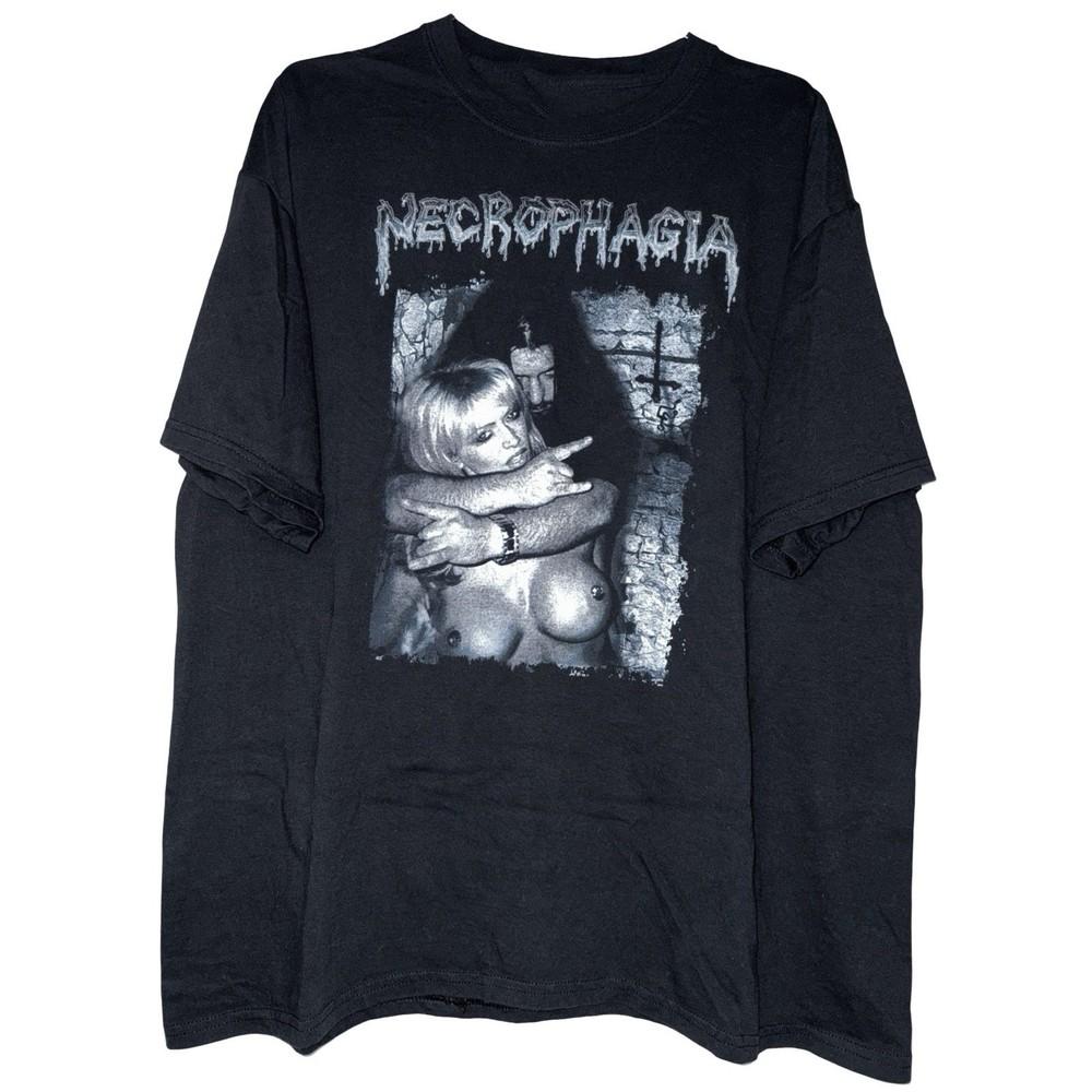 Necrophagia Jenna Jameson T-shirt ALL S to 5XL NE705 Unisex T-Shirt XXXXL