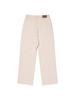 KIRSH Pigment-Dyed Curved Pants [Ivory]