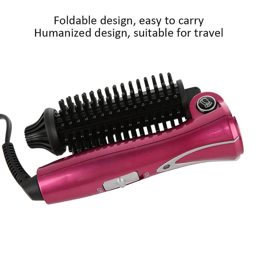 Curling Iron Brush, Hair Curler Hot Brush Professional Anti-scald Instant Heat Up Curling Wands