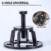 Bearing Remover Brake Drum Puller Tool For Tricycles Repair Bearing Removal Tool For 4/5/6 Hole Wheels Quick Disassembly