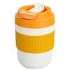 400ML/500ML Glass Water Bottle Transparent Milk Juice Cup Outdoor Portable Leakproof Drinkware Tea Water Glass Bottle Drinkware
