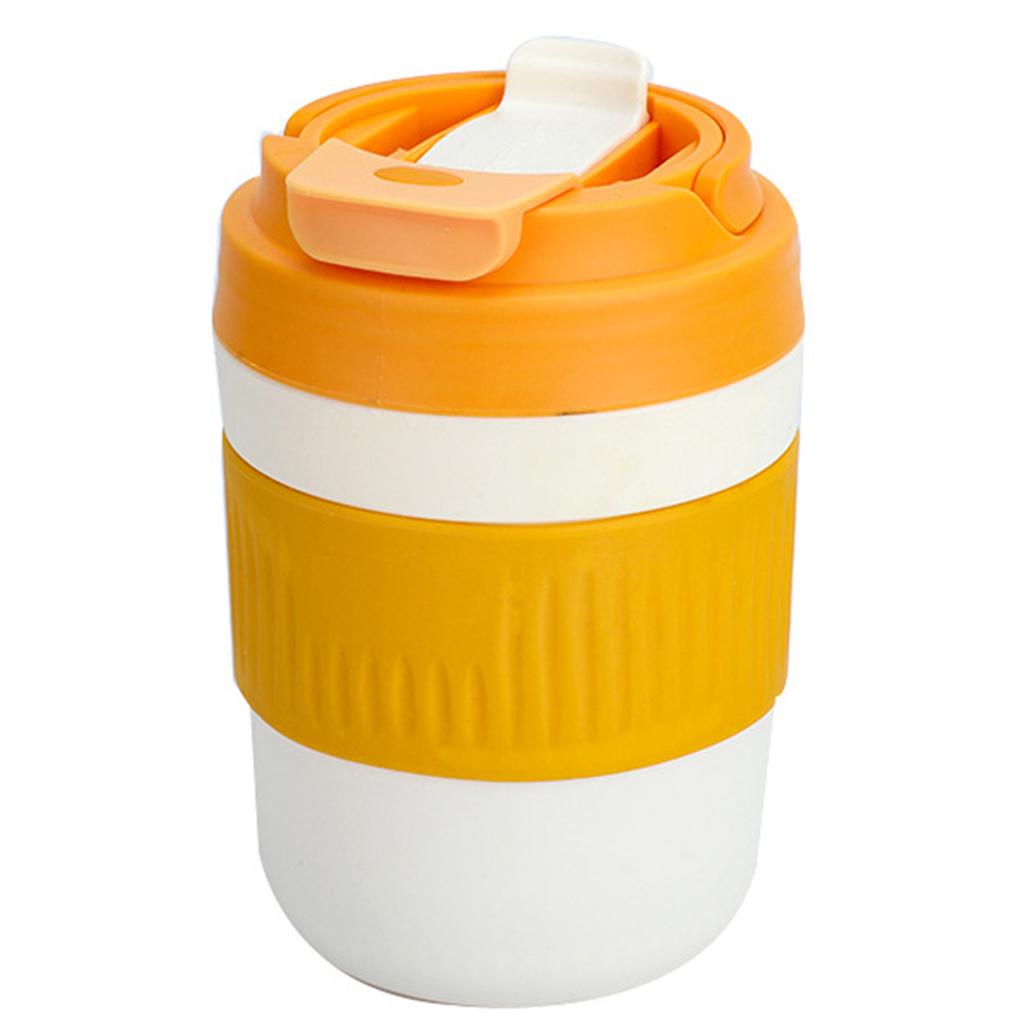 400ML/500ML Glass Water Bottle Transparent Milk Juice Cup Outdoor Portable Leakproof Drinkware Tea Water Glass Bottle Drinkware