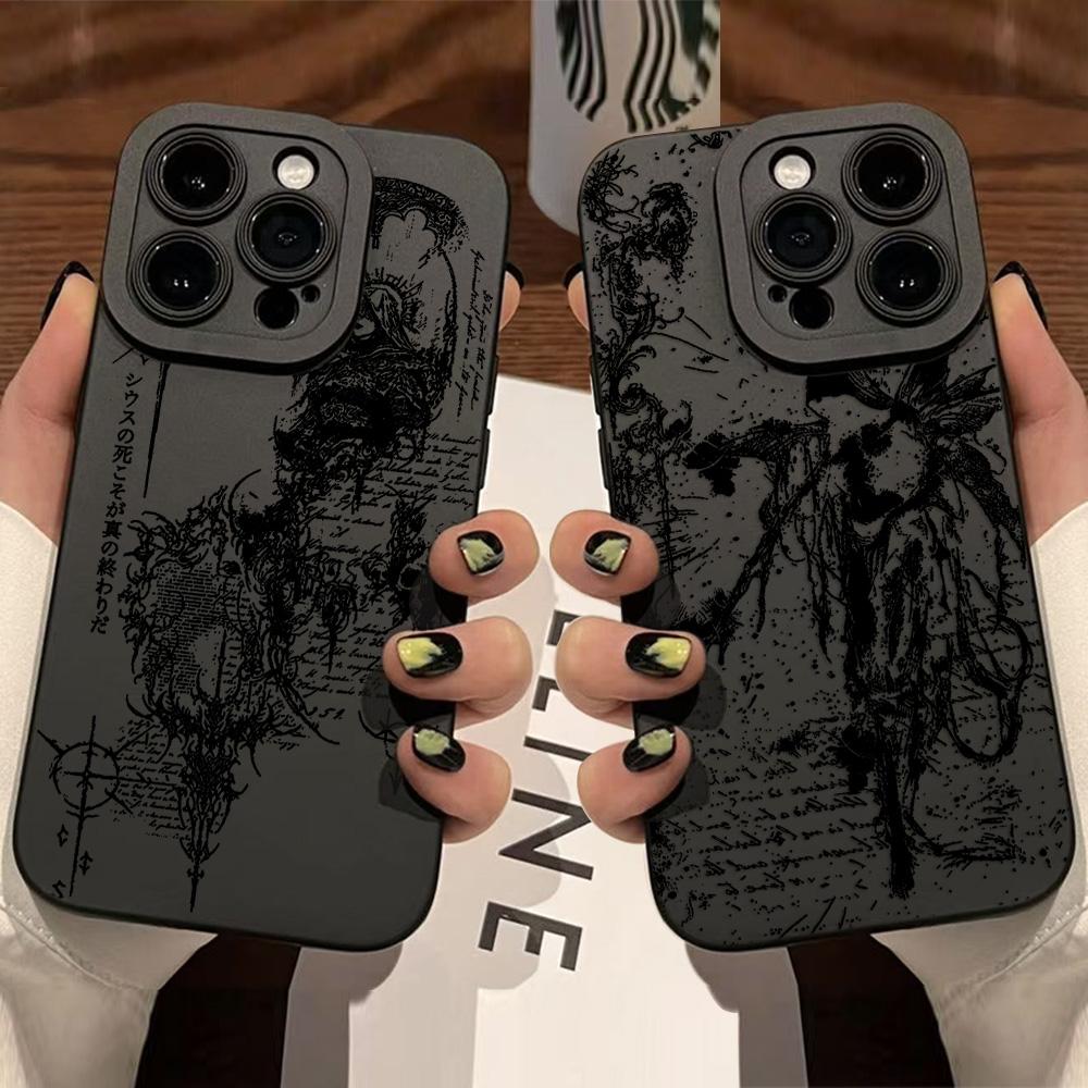 HOT Luxury Dark Gothic Cross Mark Phone Case For Xiaomi Redmi 15 A3 A2 A1 14C 13C 12C 10C Note 15 14 13 12 11 10 Pro Plus 4G 5G