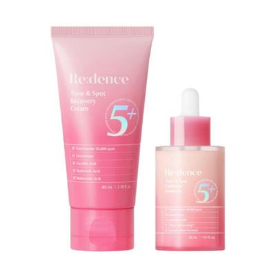 Tone & Spot Ampoule & Ceramic Cream Care Set (Ampoule 30ml + Cream 80ml)
