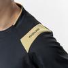 Volleyball wear BASIC short-sleeved training top V2MEB530 Unisex Black x Gold L