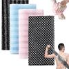 Back Exfoliating Nylon Bath Towel Soft Skin Cleaner Multifunctional Body Brush for Shower Use