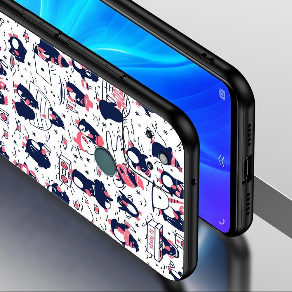 Luxury Pudgy Penguins Art Phone Case Cover for Google Pixel 10 9 8 7 6 9A 8A 7A 6A Pro Shockproof Soft TPU 9 Pro XL Shell Capas