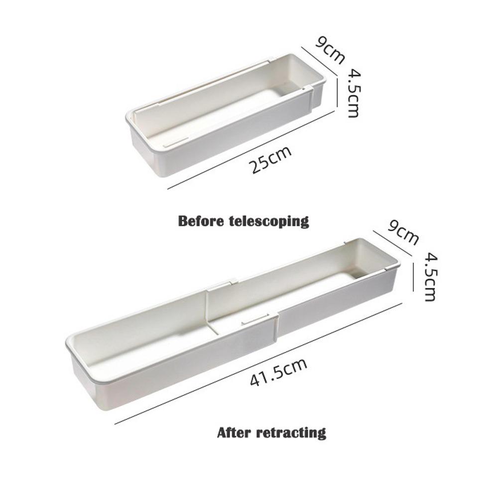 Drawer Organizer Box Retractable Kitchen Compartments Underwear Desktop Cutlery Utensil Storage Box Classification Sock Holder