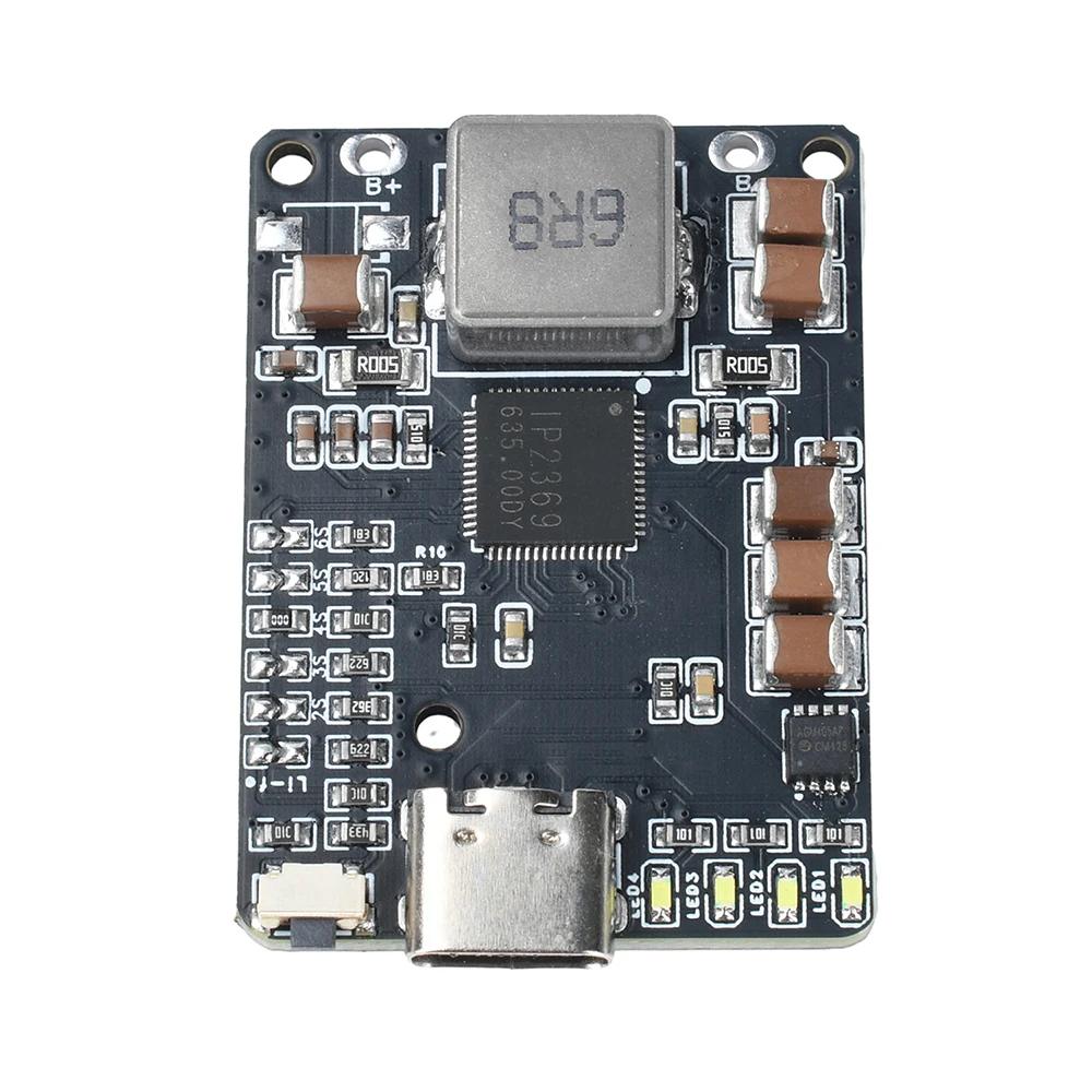IP2369 2~6S Lithium Battery Charging Discharging Module Li-ion/LiFePO4 Battery Power Supply Module for Drone Type-c Interface