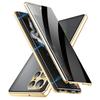 For Samsung Galaxy S24 Ultra Case Anti-Spy Double-Sided Tempered Glass Magnetic Phone Cover