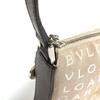 Bvlgari Logo Mania Logo Bag Shoulder Bag Leather/Canvas Beige/Brown