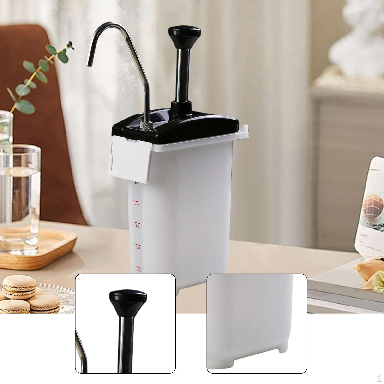 

Sauce Dispenser Pump Condiment Dispensing Tool Bottle Hand for Buffets