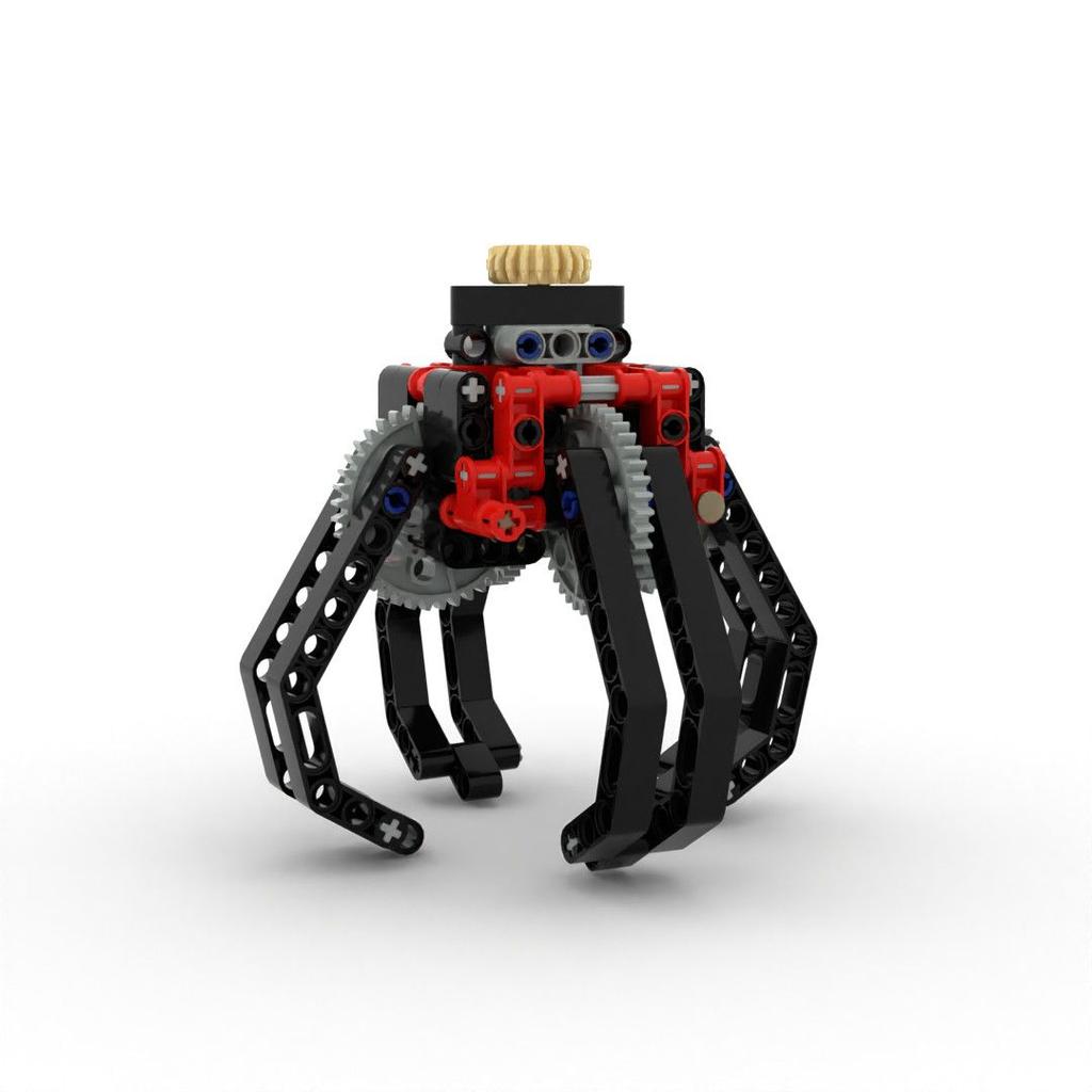 Technical Moc Construction Blocks Electric Robot Manipulator Mechanical Arm Clamp Claw Kit Diy Education Toys For Child