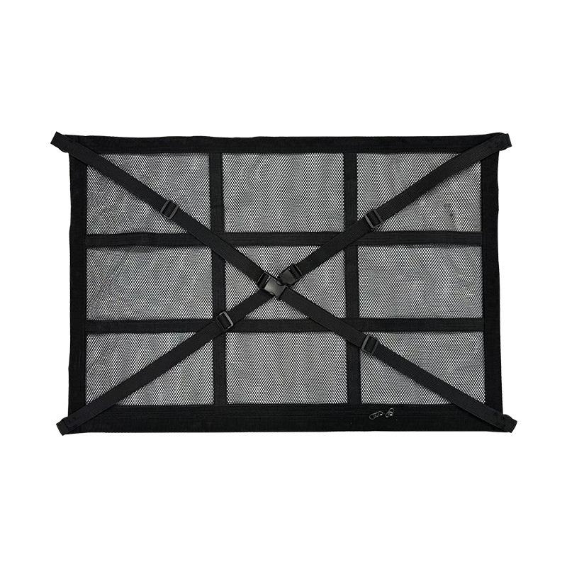 Universal Car Roof Storage Net with Reinforced Straps