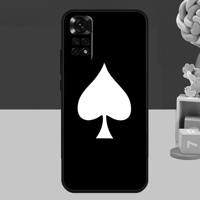 

Ace of Spades Case For Xiaomi Redmi Note 14 13 12 11 10 15 Pro Plus Redmi 15 C 10C 12C 13C 14C Soft Cover Redmi 15 4G