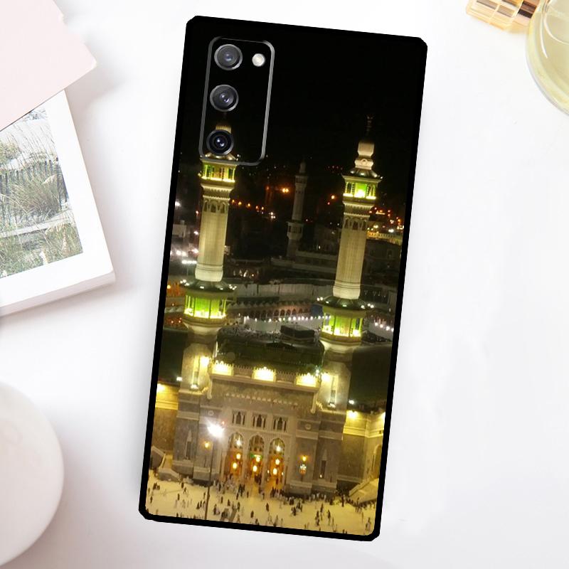 Holy Mosque Makkah Case For Samsung Galaxy S24 S23 S22 Ultra S21 S20 FE Note 10 Plus Note 20 S8 S9 S10 Cover