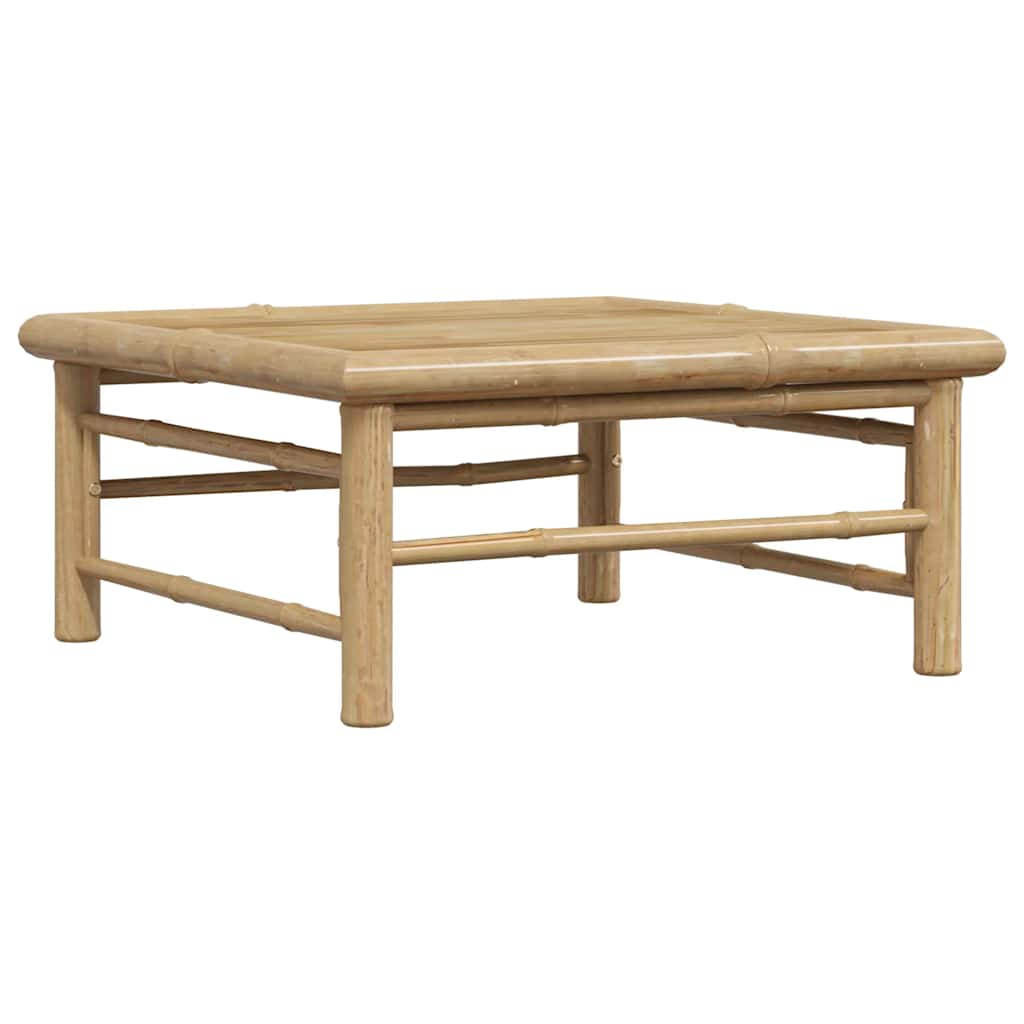 vidaXL Gartentisch 65x65x30 cm Bambus