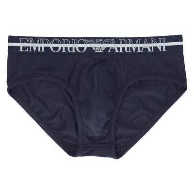 Emporio Armani THE NEW ICON Herren-Slip, Frontverschluss, EU-Größe, Größe S (EU Größe), Marine, 54047294